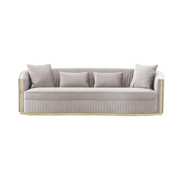 Calgary Furniture Emporium Giselle Stationary Fabric Sofa HD-2027-S IMAGE 1