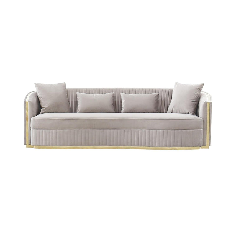 Calgary Furniture Emporium Giselle Stationary Fabric Sofa HD-2027-S IMAGE 1