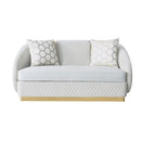 Calgary Furniture Emporium Stationary Fabric Loveseat HD-2012-L IMAGE 1
