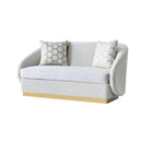 Calgary Furniture Emporium Stationary Fabric Loveseat HD-2012-L IMAGE 2