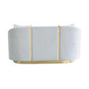 Calgary Furniture Emporium Stationary Fabric Loveseat HD-2012-L IMAGE 3