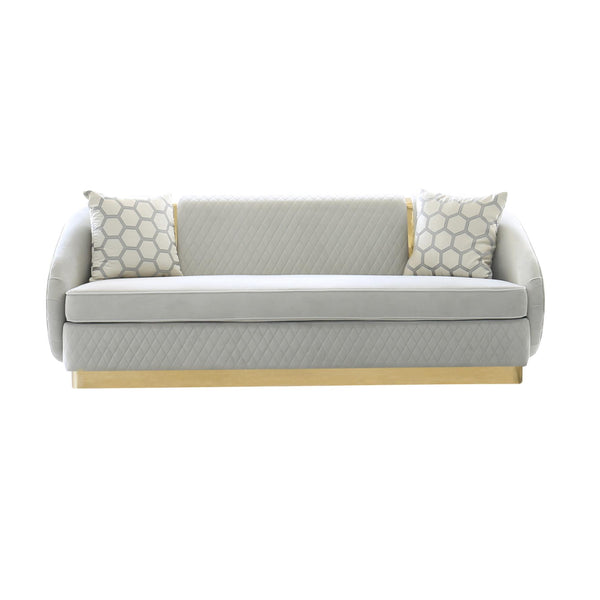Calgary Furniture Emporium Penelope Stationary Fabric Sofa HD-2012-S IMAGE 1