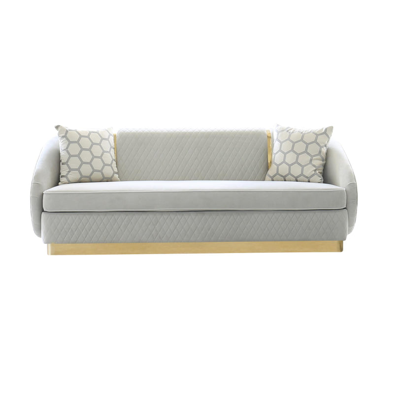 Calgary Furniture Emporium Penelope Stationary Fabric Sofa HD-2012-S IMAGE 1