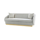 Calgary Furniture Emporium Penelope Stationary Fabric Sofa HD-2012-S IMAGE 2