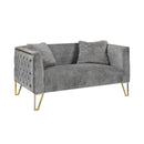 Calgary Furniture Emporium Stationary Fabric Loveseat HD-1652-L IMAGE 2