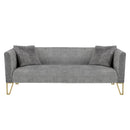 Calgary Furniture Emporium Aura Stationary Fabric Sofa HD-1652-S IMAGE 2