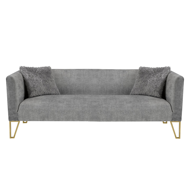 Calgary Furniture Emporium Aura Stationary Fabric Sofa HD-1652-S IMAGE 2