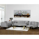 Calgary Furniture Emporium Aura Stationary Fabric Sofa HD-1652-S IMAGE 3