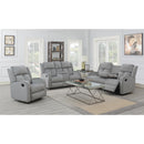 Calgary Furniture Emporium Hillsdale Reclining Fabric Sofa 7712 S GR IMAGE 4