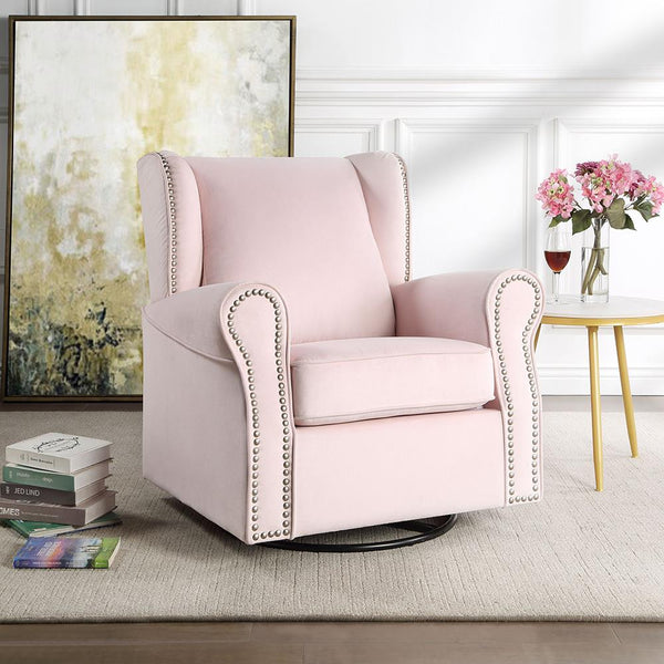 Calgary Furniture Emporium Tamaki Swivel Fabric Chair LV00923 IMAGE 1