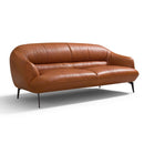 Calgary Furniture Emporium Leonia Stationary Leather Look Sofa LV00937 IMAGE 2