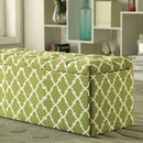 Furniture of America Zaira CM-BN6033GR Storage Ottoman IMAGE 1