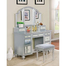 Furniture of America Tracy CM-DK6162SV Vanity w/ Stool IMAGE 1