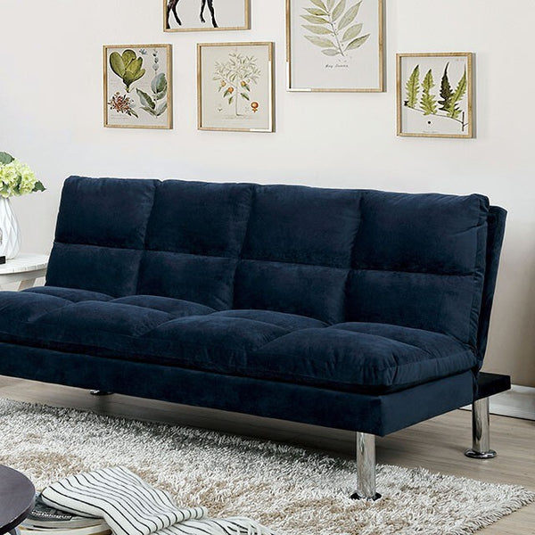 Furniture of America Saratoga CM2902NV Futon Sofa IMAGE 1