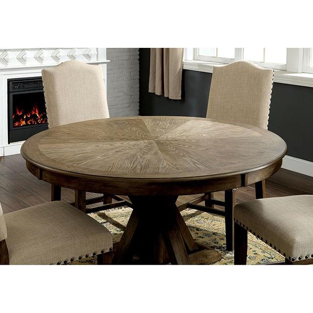 Furniture of America Julia CM3014RT Round Dining Table IMAGE 3