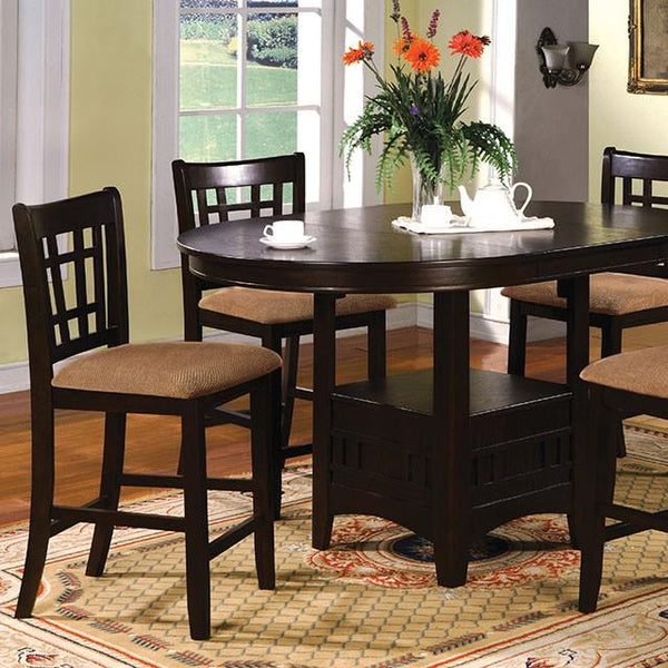 Furniture of America Metropolis CM3032PT Oval Counter Ht. Table IMAGE 1