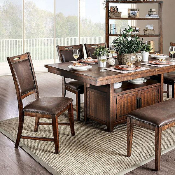 Furniture of America Wichita CM3061T Dining Table IMAGE 1