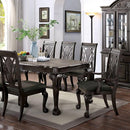 Furniture of America Petersburg CM3185DG-T Dining Table IMAGE 1