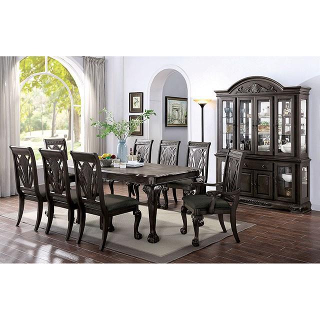 Furniture of America Petersburg CM3185DG-T Dining Table IMAGE 2