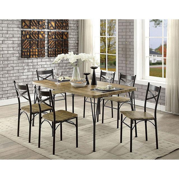  Calgary Furniture Emporium Banbury 7 pc Dinette CM3279T-60-7PK IMAGE 1