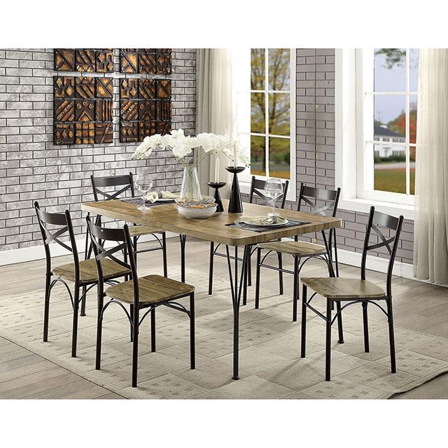  Calgary Furniture Emporium Banbury 7 pc Dinette CM3279T-60-7PK IMAGE 1