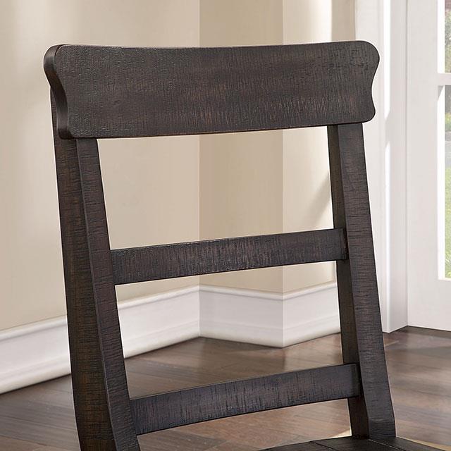 Furniture of America Leonidas CM3389BK-SC-2PK Side Chair (2/Box) IMAGE 4