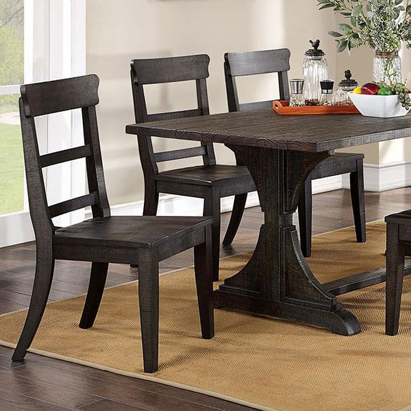Furniture of America Leonidas CM3389BK-T-TABLE Dining Table IMAGE 1