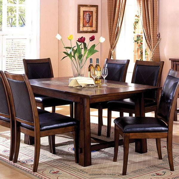 Furniture of America Living Stone CM3590T Dining Table IMAGE 1