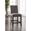 Furniture of America Brule CM3736GY-PC-2PK Counter Ht. Side Chair (2/Ctn) IMAGE 2