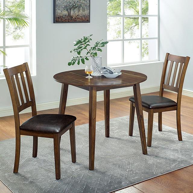 Furniture of America Blackwood CM3771RT-3PK 3 Pc. Round Table Set IMAGE 1