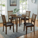 Furniture of America Blackwood CM3771RT-5PK 5 Pc. Round Table Set IMAGE 1