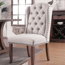 Furniture of America Gianna CM3829F-SCW-2PK Wingback Chair IMAGE 1