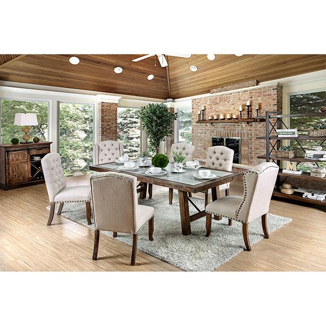 Furniture of America Gianna CM3829F-SCW-2PK Wingback Chair IMAGE 3