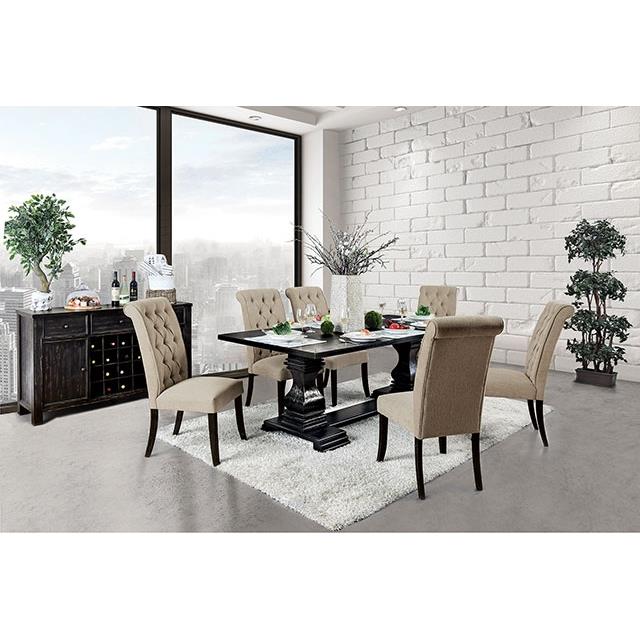Furniture of America Nerissa CM3840T-TABLE Dining Table IMAGE 2