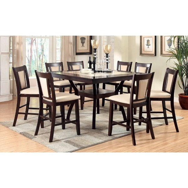 Furniture of America Brent CM3984PT Counter Ht. Table IMAGE 1