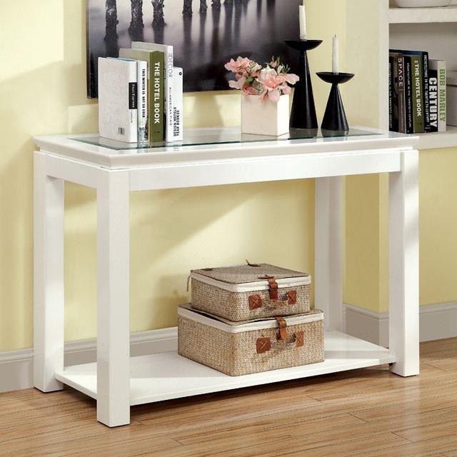 Furniture of America Venta CM4238WH-S Sofa Table IMAGE 2