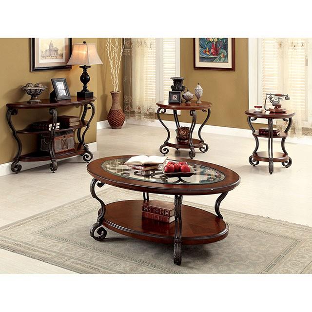 Furniture of America May CM4326C Coffee Table IMAGE 1