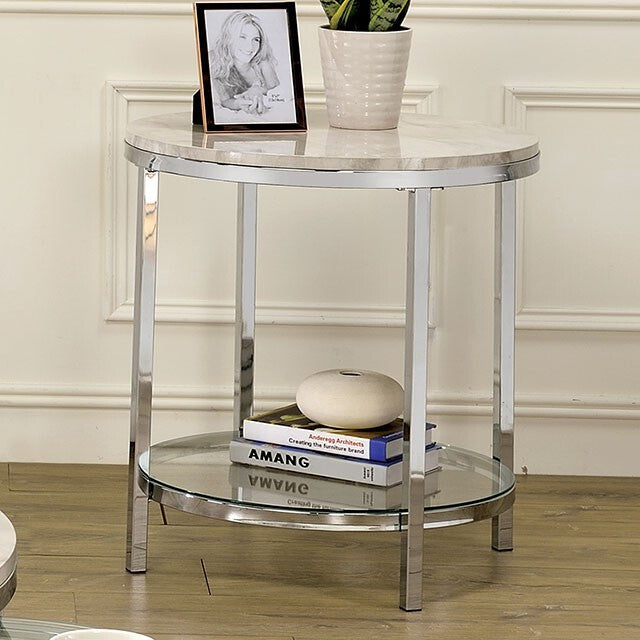 Furniture of America Shauna CM4354E End Table IMAGE 1
