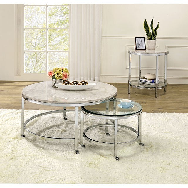 Furniture of America Shauna CM4354E End Table IMAGE 2