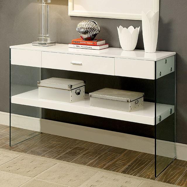 Furniture of America Raya CM4451WH-S Sofa Table IMAGE 2