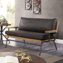 Furniture of America Santiago CM6077GY-LV Love Seat IMAGE 1