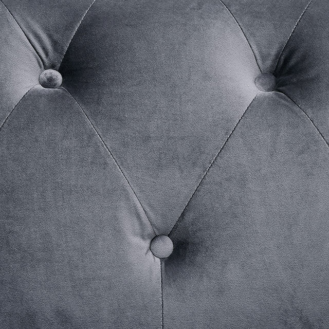 Furniture of America Giacomo CM6240GY-LV-PK Loveseat IMAGE 3