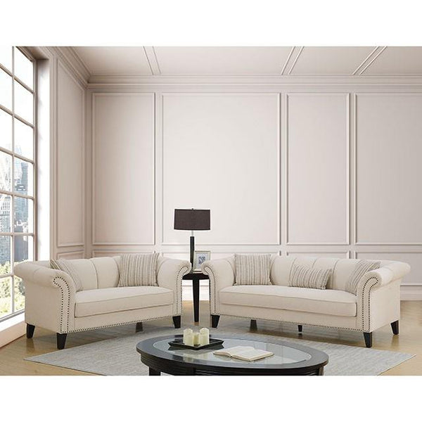 Furniture of America Clarabelle CM6777-LV Love Seat IMAGE 1