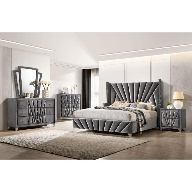 Furniture of America Carissa CM7164N Night Stand IMAGE 2