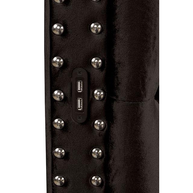  Furniture of America Sansom CM7178BK-Q-BED Queen Bed IMAGE 5