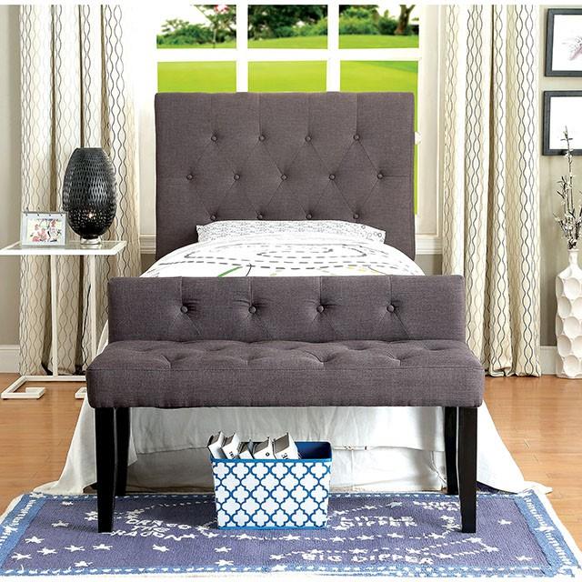  Furniture of America Leeroy CM7200LB-HB-T-VN Headboard IMAGE 1