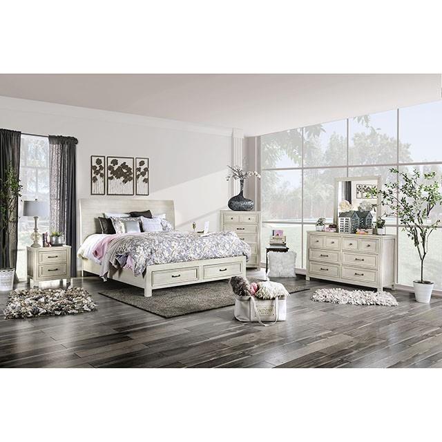Furniture of America Tywyn CM7365WH-M Mirror IMAGE 2