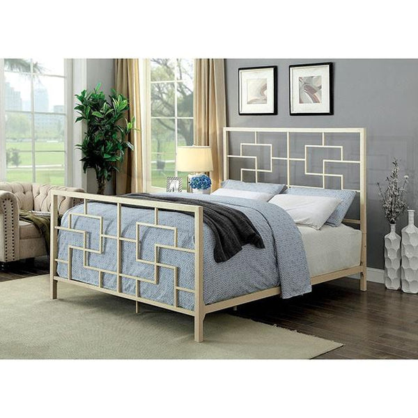  Furniture of America Lala CM7425WH-EK E.King Bed IMAGE 1