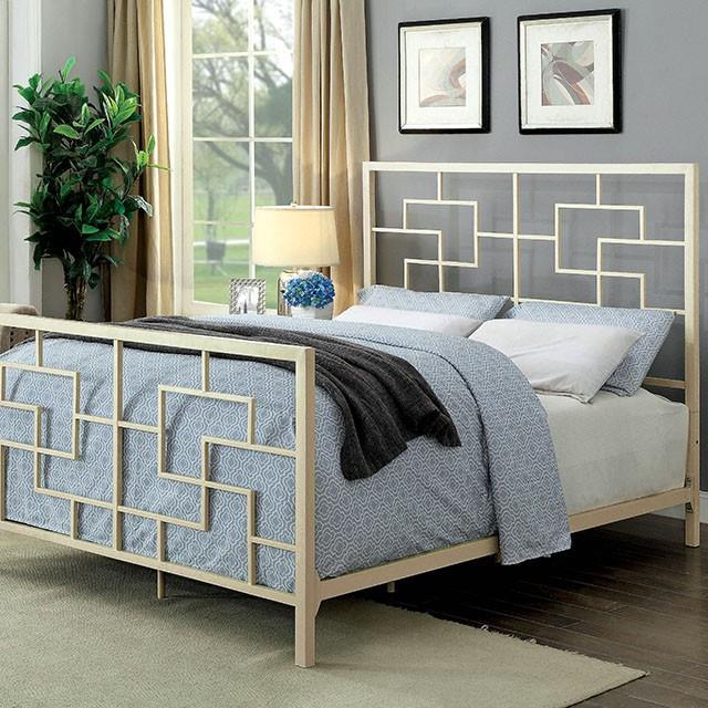  Furniture of America Lala CM7425WH-EK E.King Bed IMAGE 4