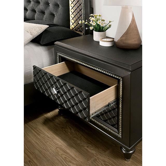 Furniture of America Demetria CM7584N Night Stand IMAGE 2